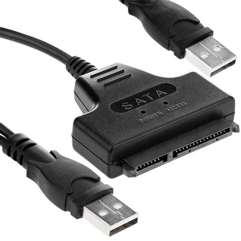 Cable SATA a USB 2.0 con datos y alimentación - Cablematic