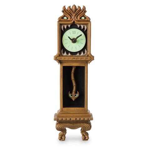 Shown on white and black fabric. Disney Clock - The Haunted Mansion Clock Figure - Working ...