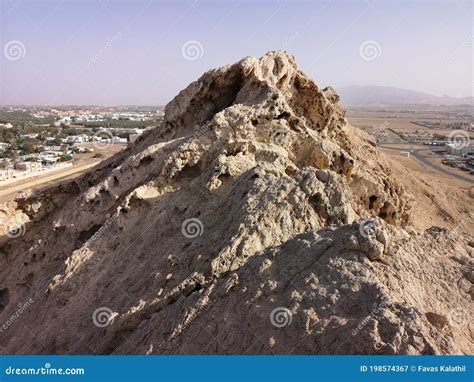 A Hill Top View From Al Ainuae Stock Image Image Of Hili South