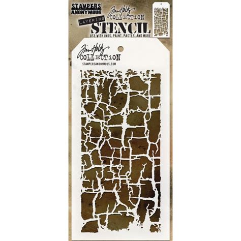 Tim Holtz Layering Stencil Decayed Art By Jenny Online Shop