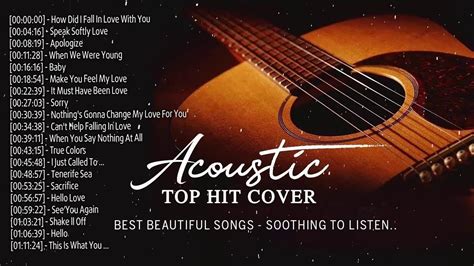 Top Acoustic Cover Popular Songs Collection Best Acoustic Songs Of