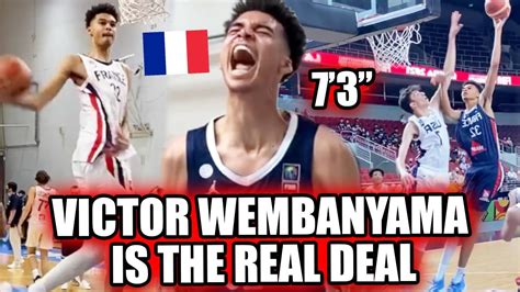 73 Victor Wembanyama Was Unstoppable At The Fiba World Cup Future 1