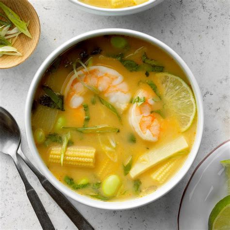 Thai Shrimp Soup Recipe Taste Of Home