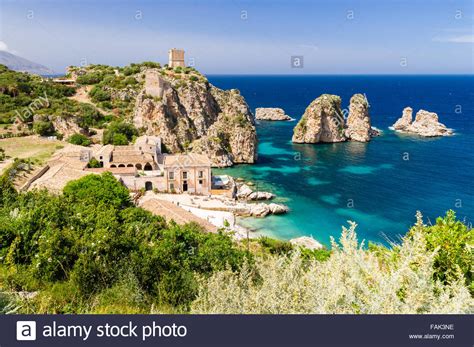 Scopello is located 8 miles east of borgosesia. Tonnara di Scopello, Scopello, Castellammare del Golfo ...