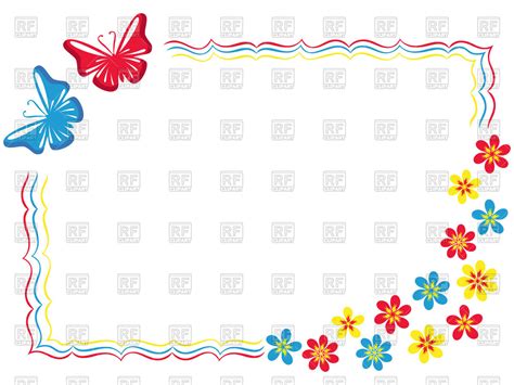 Butterfly Border Svg 287 Svg Png Eps Dxf In Zip File