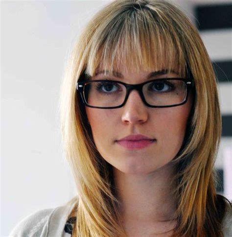 Medium Length Hairstyles With Bangs And Glasses Best Hairstyles In 2020
