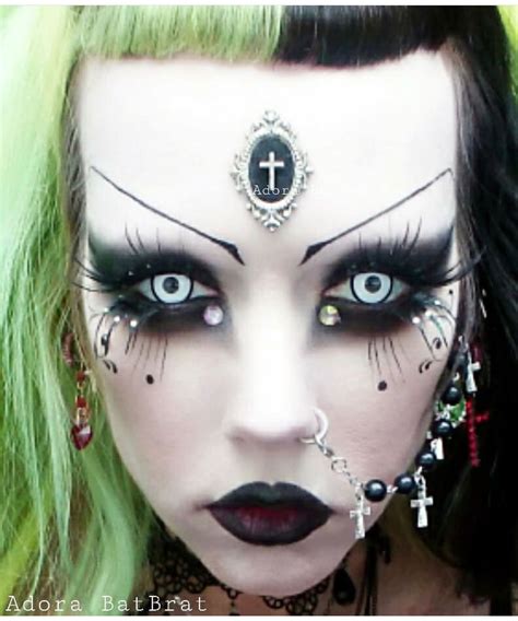 Goth Makeup Hair Makeup Adora Batbrat 90s Supermodels Emo Scene