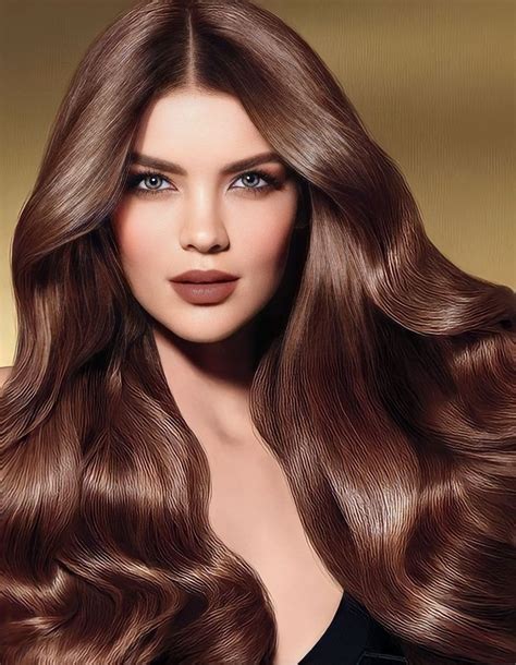 Stunning In 2023 Global Hair Color Lustrous Hair Brunette Hair