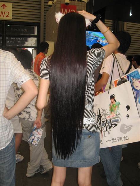Silky long hair on Chinajoy - [ChinaLongHair.com]