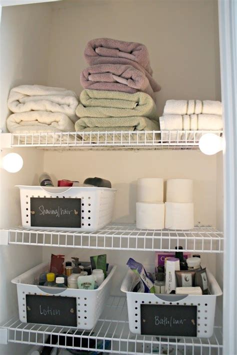 Organizing Linens Linen Closet Organization Remove Clutter Entry
