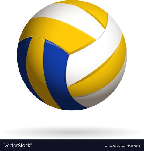 In volleyball, the force is the player and the object is the ball. Volleyball ball Royalty Free Vector Image - VectorStock