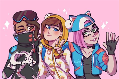 Fortnite Girls Kawaii Wallpapers - Wallpaper Cave