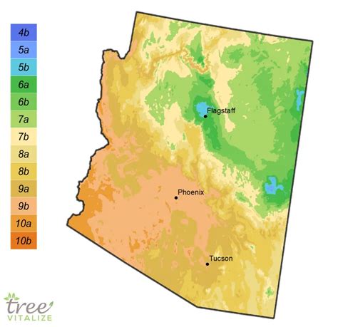Planting Zones Arizona Hardiness Gardening And Climate Zone