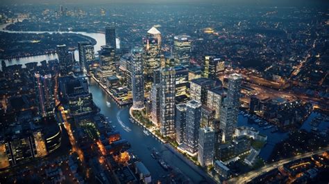 Full Steam Ahead Canary Wharfs New District To Be Occupied As Early