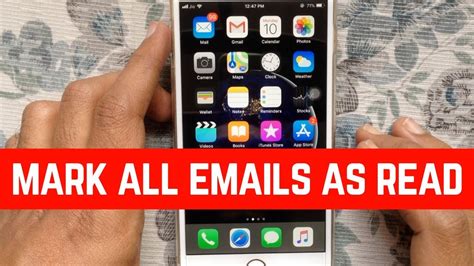 How To Mark All Emails As Read On Iphone Youtube