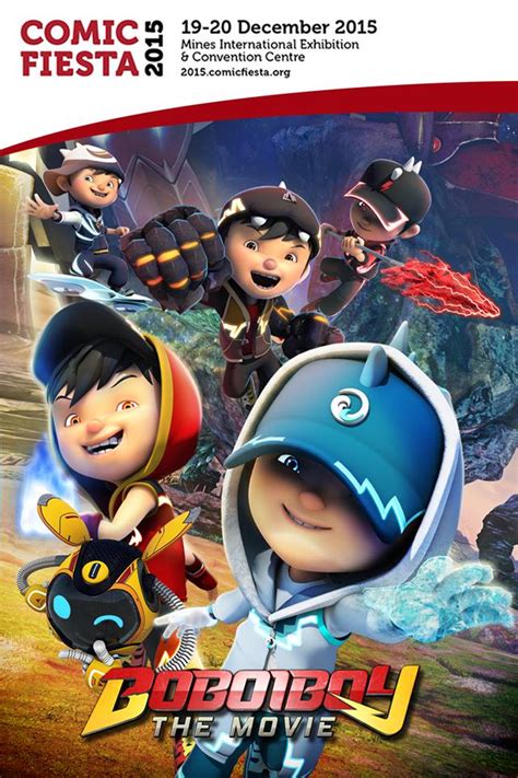 Boboiboy and his friends must protect his elemental powers from an ancient villain seeking to regain control and wreak cosmic havoc. Image - BBB The Movie at Comic Fiesta 2015.jpg | Boboiboy ...