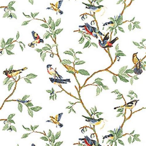 Thibaut Spring Lake Little Bird Wallpaper Alexander Interiors,Designer