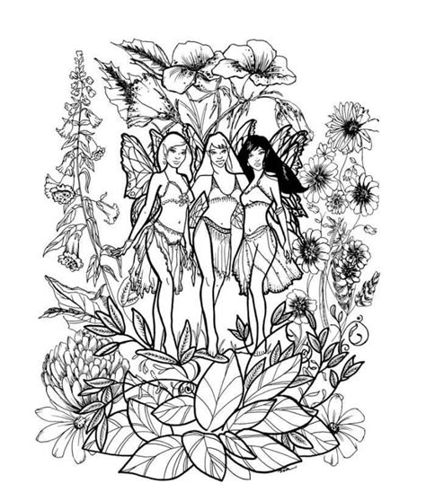 Mandala Fairy Coloring Page Sheet 7 Download Print Now