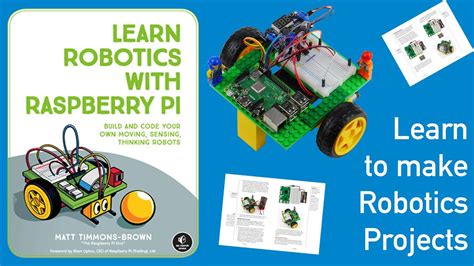 Learn Robotics With Raspberry Pi New Robotics Project Book Available