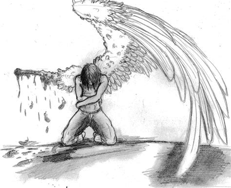 Broken Angel By Buckwulf On Deviantart
