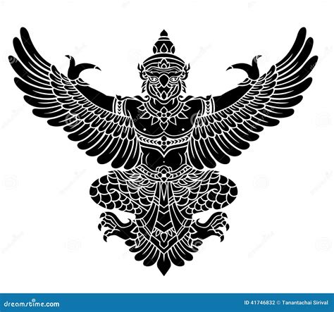 Garuda Vector Stock Vector Illustration Of Decor Ancient 41746832
