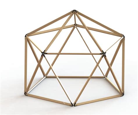 1v Geodesic Dome Hub Brackets Diy Kit Metal Connectors To Etsy