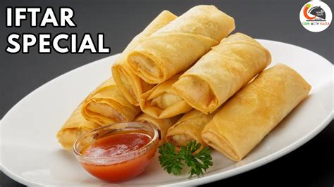 Ramzan Special Amazing Spring Roll Recipe इफ्तार के लिए नाश्ता