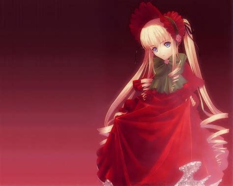 Hd Wallpaper Red Dressed Female Anime Character Taka Tony Rozen