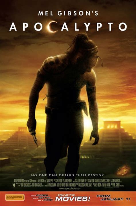 This movie was produced in 2006 by mel gibson director with gerardo taracena, raoul max trujillo and dalia hernández. OnFiction: Apocalypto
