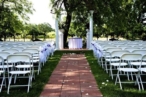 Now, if you have an officiant, singer, speaker, musician, or any special ceremonial tradition in your service, you will want to ask those who are participating if they will want a. Chairs For Wedding Ceremony