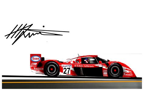 "SUPIIDO" Ukyo Katayama in the Factory Toyota GTI at Le Mans. Original