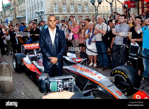 Lewis Hamilton At The Celebration Of 30 Years Cooperation Between