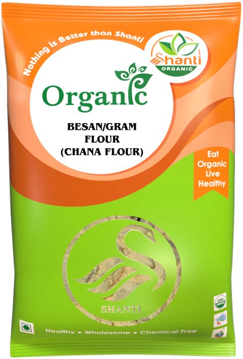 Organic Besan Gram Flour Chana Flour Packaging Size 500gm