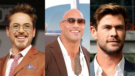 ¿quiénes Son Los Actores Mejor Pagados De Hollywood Actual El Siglo