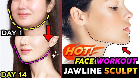 🔥jawline Sculpt Exercise Sharpen Your Face Sharp Jawline Reduce