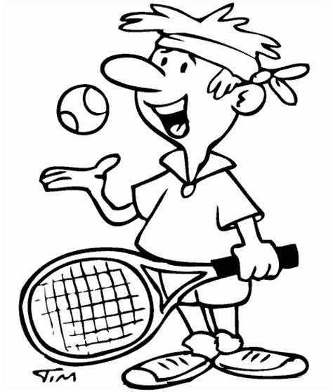 Another hot women answers the door to the pizza delivery guy and then accidentally drops her towel. tennis guy coloring page - coloring.com