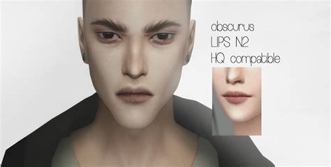 Obscurus Sims Lips N2 20 Colors Teen Males Love 4 Cc Finds