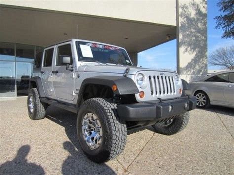 Find Used 2012 Jeep Wrangler Unlimited Sport Lifted In Mckinney