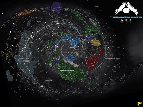 Homeworld Universe Map V2 By Norsehound On Deviantart Galaxy Map