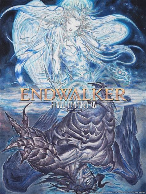 Illustration By Yoshitaka Amano Final Fantasy Xiv Endwalker Art
