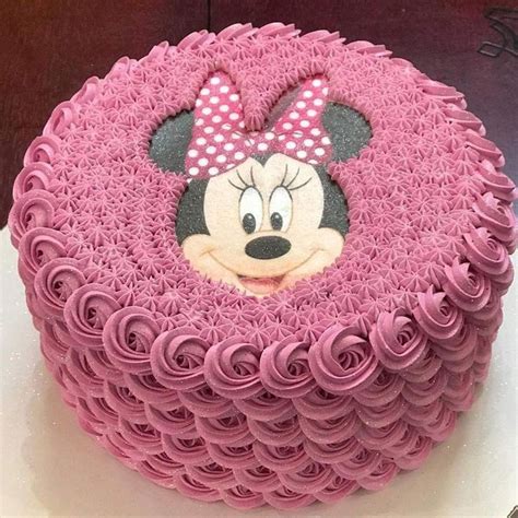 Bizcocho De Minnie Mouse Minnie Mouse Birthday Cakes Minnie Mouse