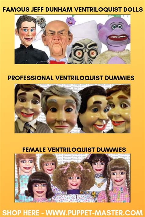 Check Out The Collection Of Ventriloquist Dummies From This Cute