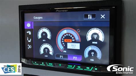 Pioneer Nex Car Stereos W Gauges And More New Features Ces 2016