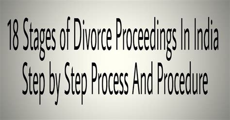 How To Proceed For Divorce In India Werohmedia