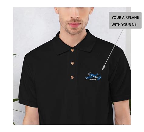 Custom Embroidered Mens Golf Polo Shirt Personalized Etsy