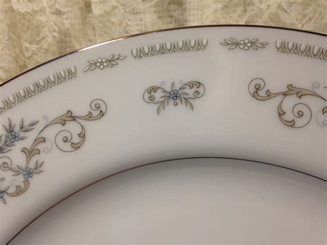 Vintage Diane Fine Porcelain China Of Japan Wade Dinner Plate Etsy