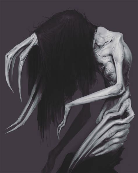 Horror Character Concept By Anthony Jones Anthony Jones Creepy Art
