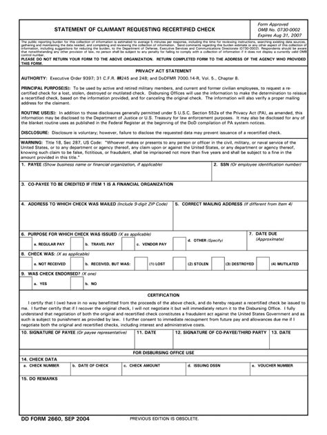 2004 Form Dd 2660 Fill Online Printable Fillable Blank Pdffiller