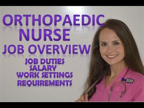 Orthopedic Nursing | Orthopaedic Nurse (ONC) Salary, Job ...