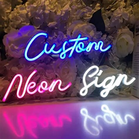 Custom Flex Led Strip Neon Sign Store Restaurant Shop Wall Door Décor Lamp 12400 Picclick